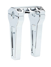 PERFORMANCE RISERS - STRAIGHT (CHROME) - 1" Clamping