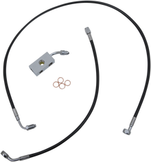 18-24 Softails Extended ABS Brake Line for Single Disc Brakes
