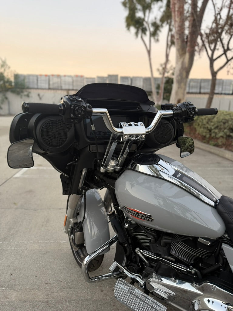 Batwing Fairing Mirror Drop Down Brackets