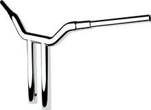 One-Piece Kage Fighter Handlebar - 14" x 1-1/2" - Chrome - image 2
