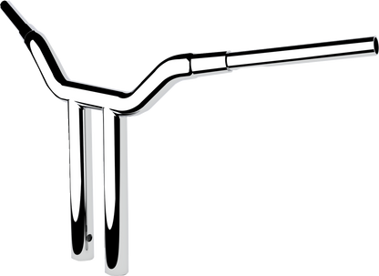 One-Piece Kage Fighter Handlebar - 14" x 1-1/2" - Chrome - image 2