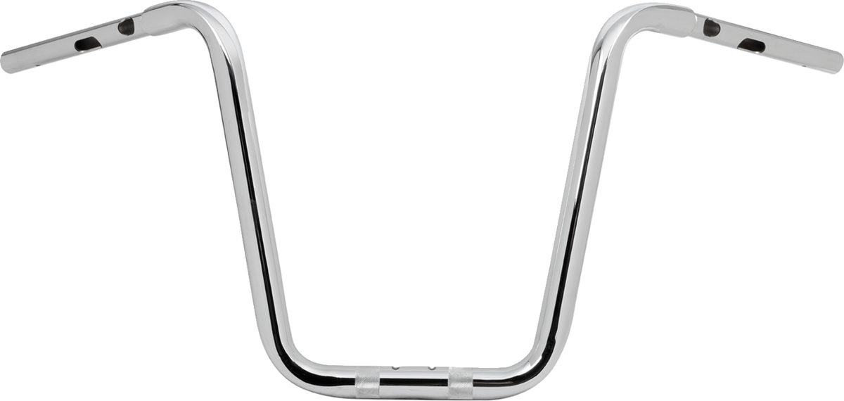 Handlebar - Twin Round - 1-1/4" x 14" - Chrome - image 1