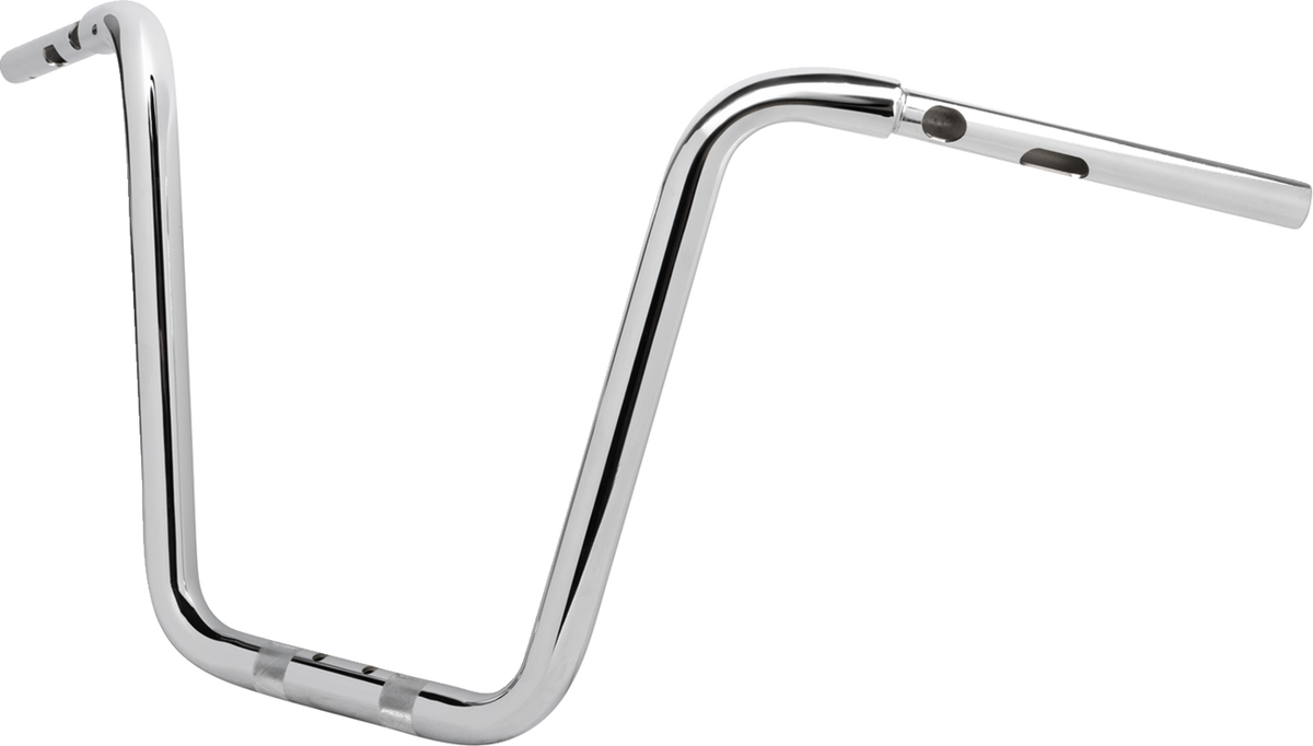 Handlebar - Twin Round - 1-1/4" x 14" - Chrome - image 2