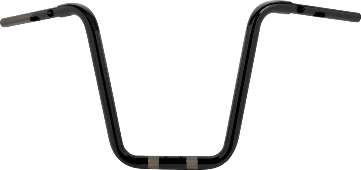 Handlebar - Twin Round - 1-1/4" x 14" - Black - image 1