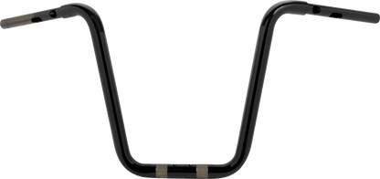 Handlebar - Twin Round - 1-1/4" x 14" - Black - image 1