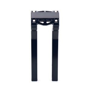 PERFORMANCE RISERS - PULL BACK (BLACK) - 1.25" Clamping