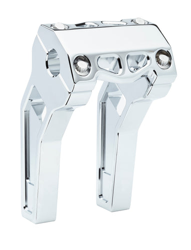 PERFORMANCE RISERS - PULL BACK (CHROME) - 1.25