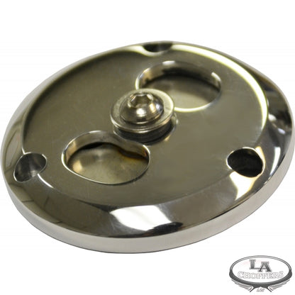 3" END CAP SUPERTRAPP POLISHED