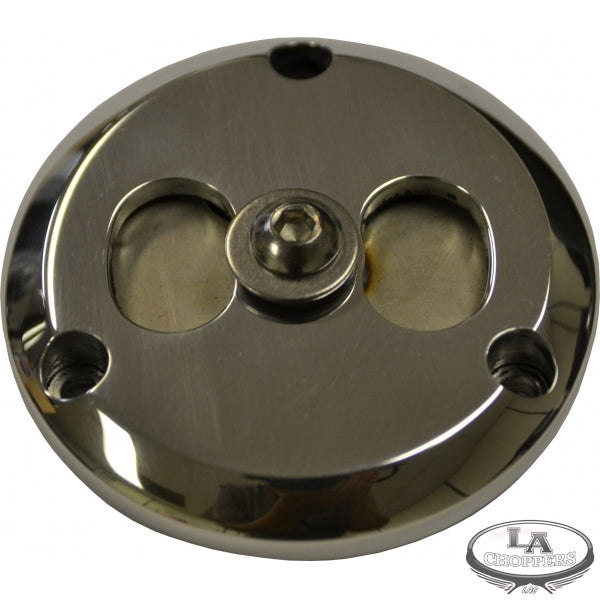 3" END CAP SUPERTRAPP POLISHED