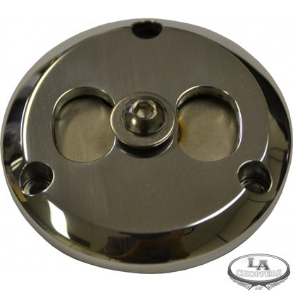 3" END CAP SUPERTRAPP POLISHED