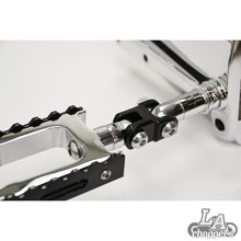 ADAPTERS FOR MALE MOUNT FOOTPEGS BLACK UNIVERSAL