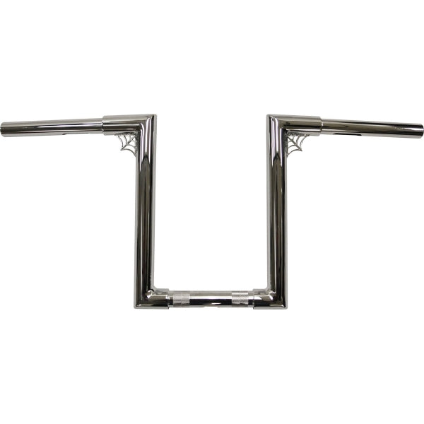 1.25" FAT NARROW Z-BARS WEB 12" TALL CHROME HD