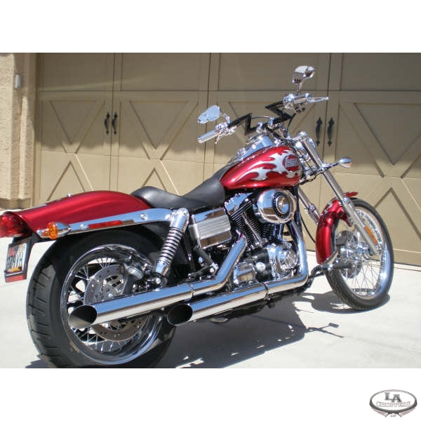 OLD SCHOOL ORIGINAL OUTLAW Z-BAR 1 1/4" CHROME FOR HD