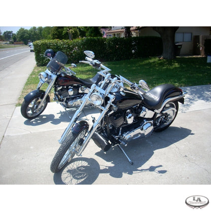 OLD SCHOOL ORIGINAL OUTLAW Z-BAR 1 1/4" CHROME FOR HD