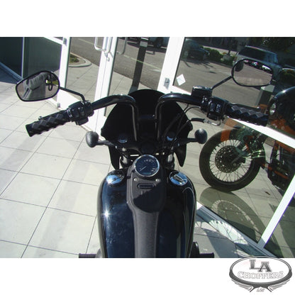 CLUB BAR MID CHROME FOR HD