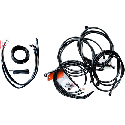 BAGGER TWIN PEAKS KIT W/ CABLES (BLACK)