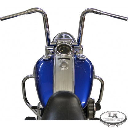 1 1/2" TREE HUGGER MITER CUT APE HANGER BARS 13" CHROME HD