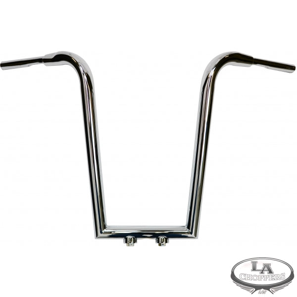 1 1/2" TREE HUGGER MITRE CUT APE HANGER BARS 19" CHROME HD