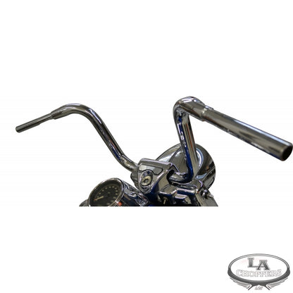 1 1/2" TREE HUGGER APE HANGER BARS 13" CHROME HD