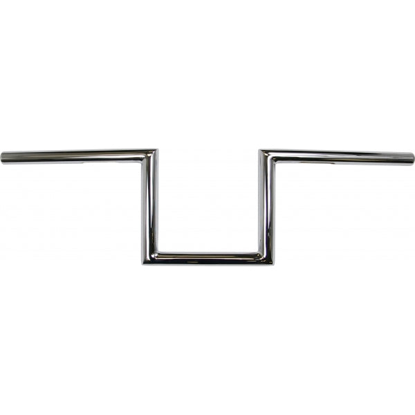 1" NARROW Z-BARS 6" RISE CHROME UNIVERSAL