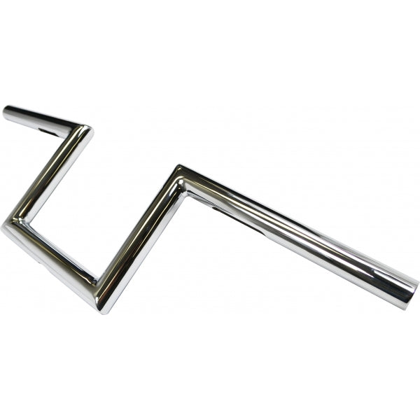 1" NARROW Z-BARS 6" RISE CHROME UNIVERSAL