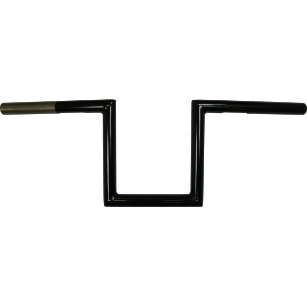 1" NARROW Z-BARS 8" RISE BLACK UNIVERSAL