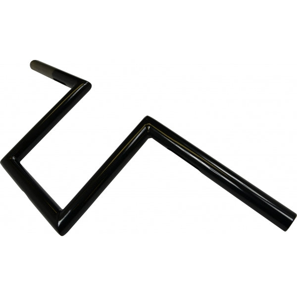 1" NARROW Z-BARS 8" RISE BLACK UNIVERSAL