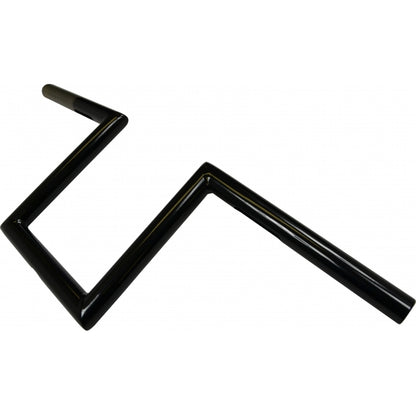 1" NARROW Z-BARS 8" RISE BLACK UNIVERSAL