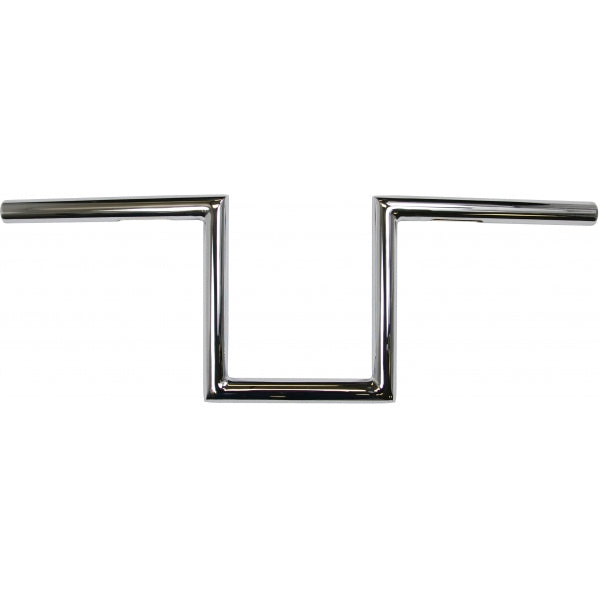 1" NARROW Z-BARS 8" RISE CHROME UNIVERSAL