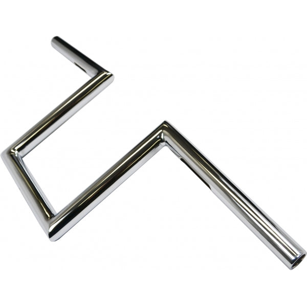 1" NARROW Z-BARS 8" RISE CHROME UNIVERSAL