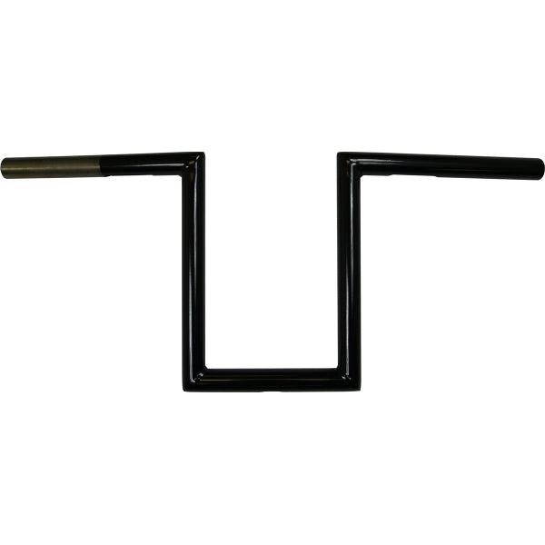 1" NARROW Z-BARS 10" RISE BLACK UNIVERSAL