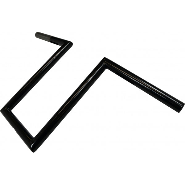 1" NARROW Z-BARS 12" RISE BLACK UNIVERSAL