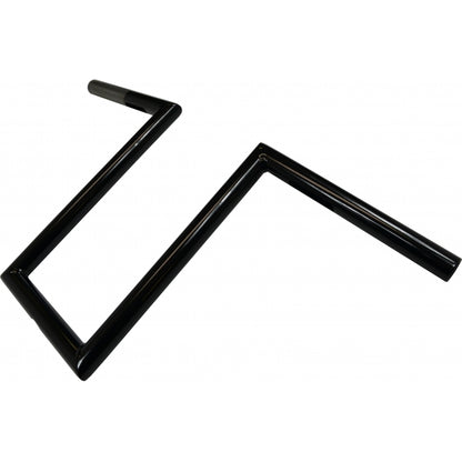 1" NARROW Z-BARS 12" RISE BLACK UNIVERSAL