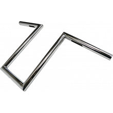 1" NARROW Z-BARS 12" RISE CHROME UNIVERSAL