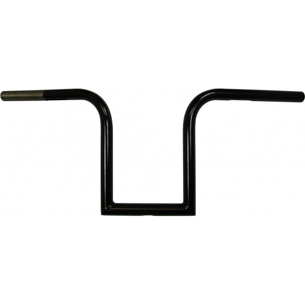 1" NARROW BOURBON APE BARS 10" RISE BLACK UNIVERSAL