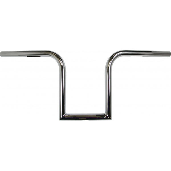 1" NARROW BOURBON APE BARS 10" RISE CHROME UNIVERSAL