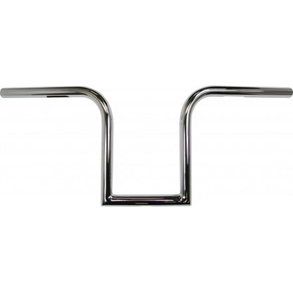1" NARROW BOURBON APE BARS 10" RISE CHROME UNIVERSAL