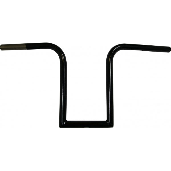 1" NARROW BOURBON APE BARS 12" RISE BLACK UNIVERSAL