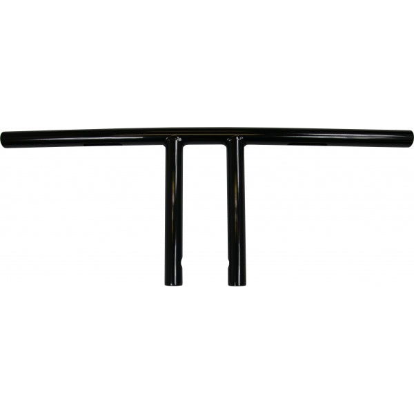 1" EZ RIDERS T-BARS 8" RISE BLACK HD