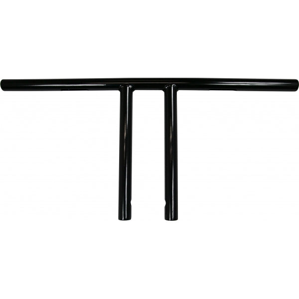 1" EZ RIDERS T-BARS 10" RISE BLACK HD