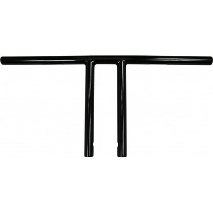 1" EZ RIDERS T-BARS 10" RISE BLACK HD