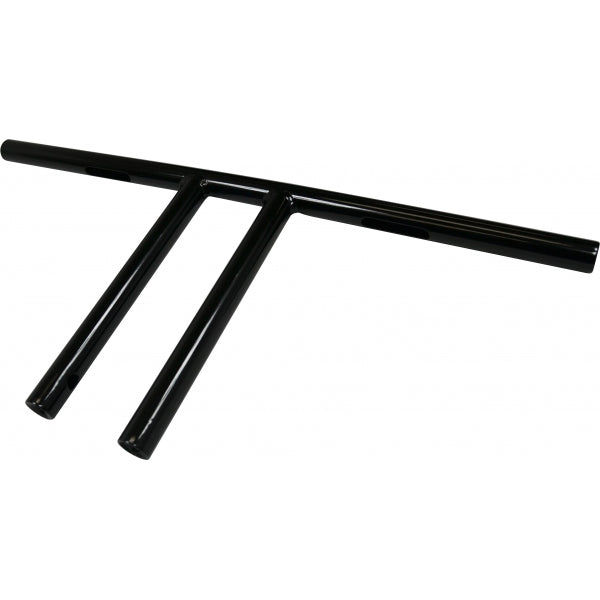 1" EZ RIDERS T-BARS 10" RISE BLACK HD