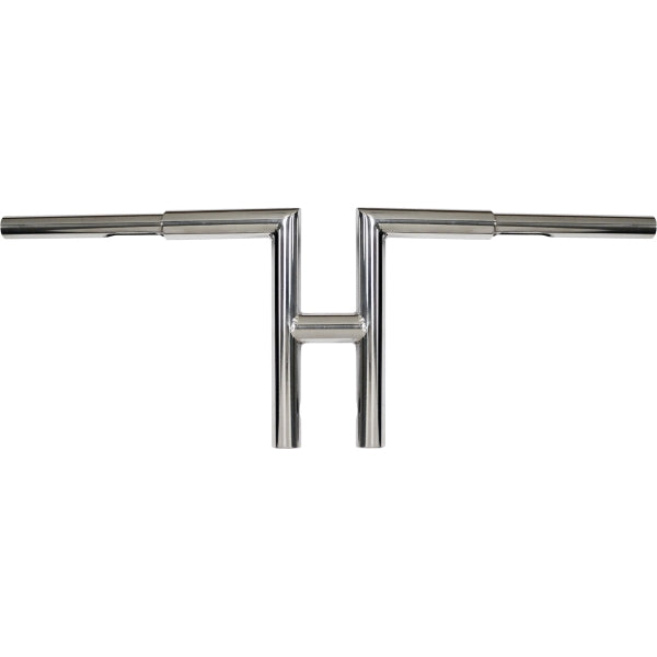 1.25" MITER T-BARS 10" TALL CHROME HD