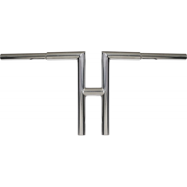 1.25" MITER T-BARS 12" TALL CHROME HD