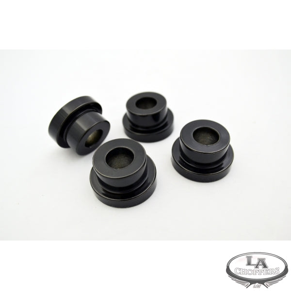 5 DEGREE-TRIPLE TREE RISER ANGLE ADAPTERS BLACK HD