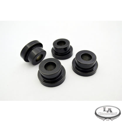 5 DEGREE-TRIPLE TREE RISER ANGLE ADAPTERS BLACK HD