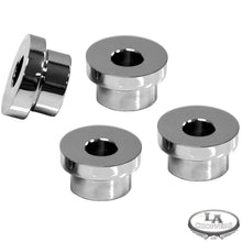 5 DEGREE-TRIPLE TREE RISER ANGLE ADAPTERS CHROME HD