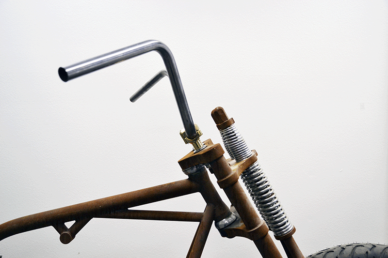 5 DEGREE-TRIPLE TREE RISER ANGLE ADAPTERS CHROME HD