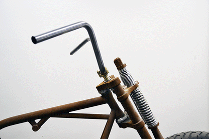 5 DEGREE-TRIPLE TREE RISER ANGLE ADAPTERS CHROME HD