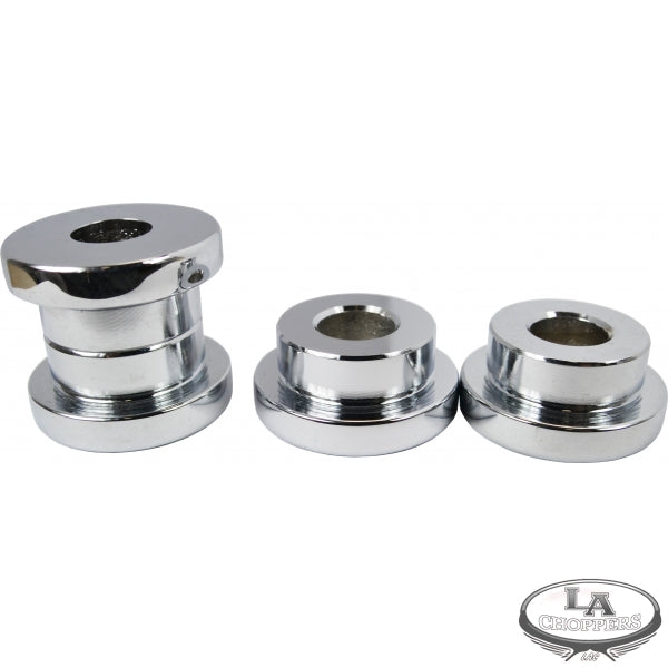 SOLID RISER BUSHINGS CHROME HD